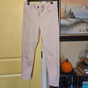 Soft Pink High-rise Skinny Pants